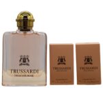 Trussardi Delicate Rose Eau De Toilette 50Ml 3-Piece Set - Image 2