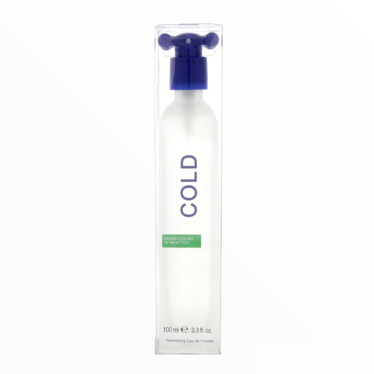 Benetton Cold Silver Eau De Toilette For Him 100Ml - Image 1