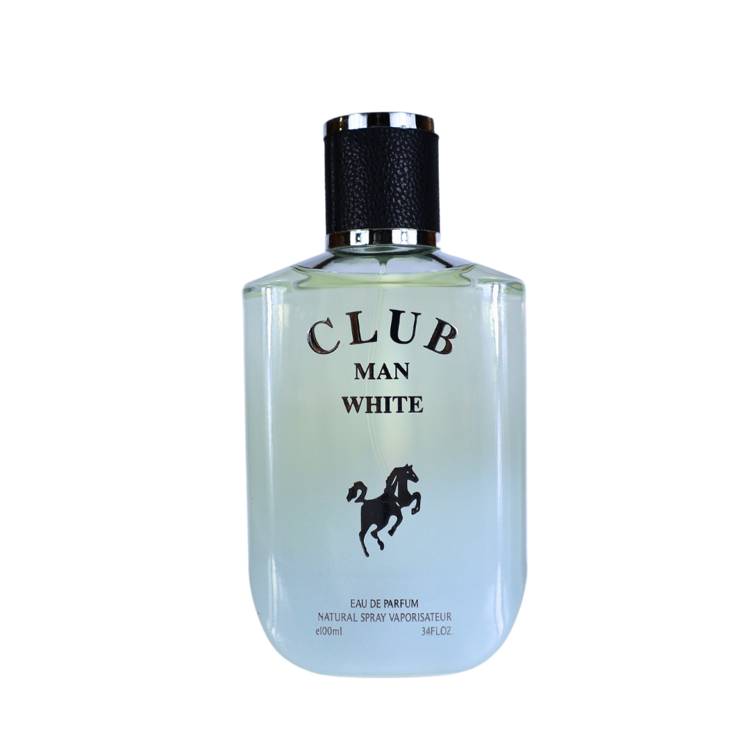 CLUB-WHITE Club Man White Eau de Parfum 100ml for Men - Image 1