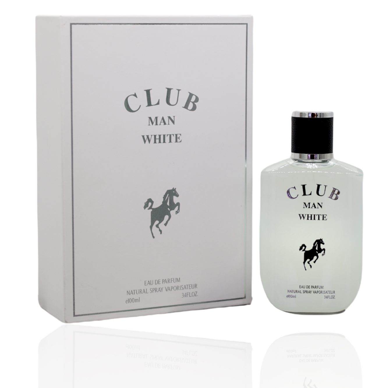 photoroom-2022-03-21T000824.244 Club Man White Eau de Parfum 100ml for Men - Image 2