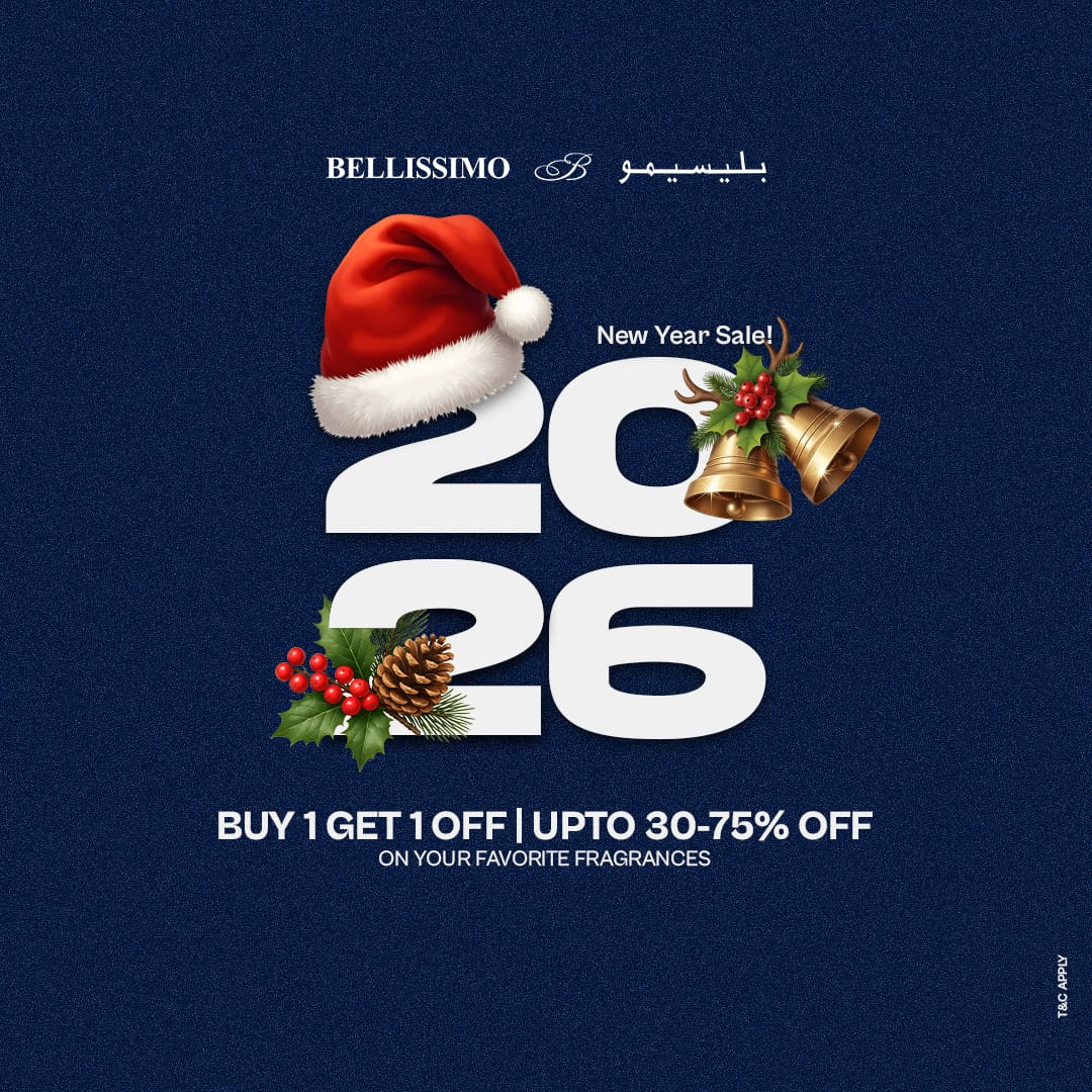 Buy 1 Get 1 Free New Year Perfume Sale Dubai Bellissimo