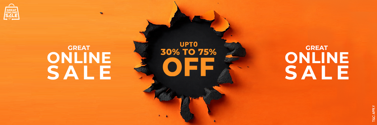 great online sale web banner 30-70