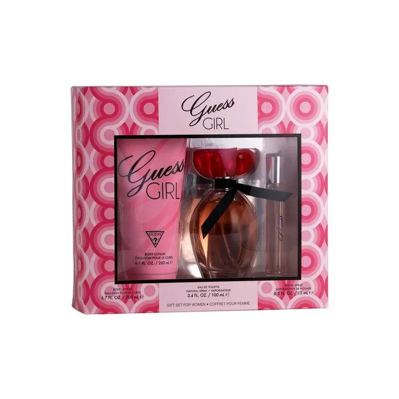 Guess-Girl-EDT-For-Women-100ML-Set-1731388818301 GUESS GIRL EDT 100ML 3PCS SET - Image 1