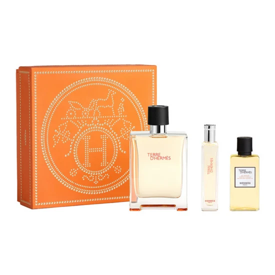 TERRE D HERMES EDT 100 +40ML 3PCS SET - Image 1