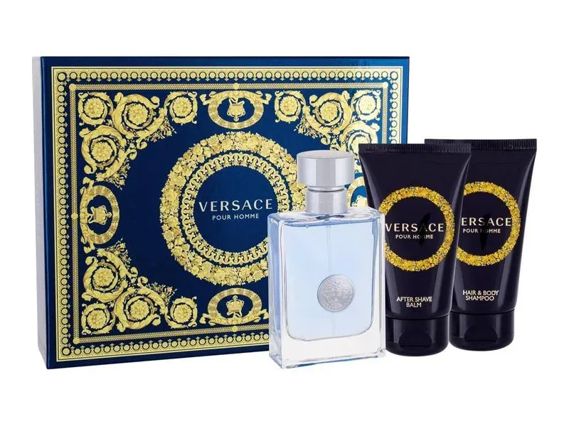 Versace-Pour-Homme-EDT-For-Men-50ML-Set-1731390233779 VERSACE POUR HOMME EDT 50ML 3PCS SET - Image 1